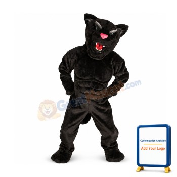 Panther Power Cat Mascot Costume