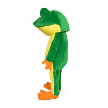 Frog New Professional Green Frog Adult Mascot Costume