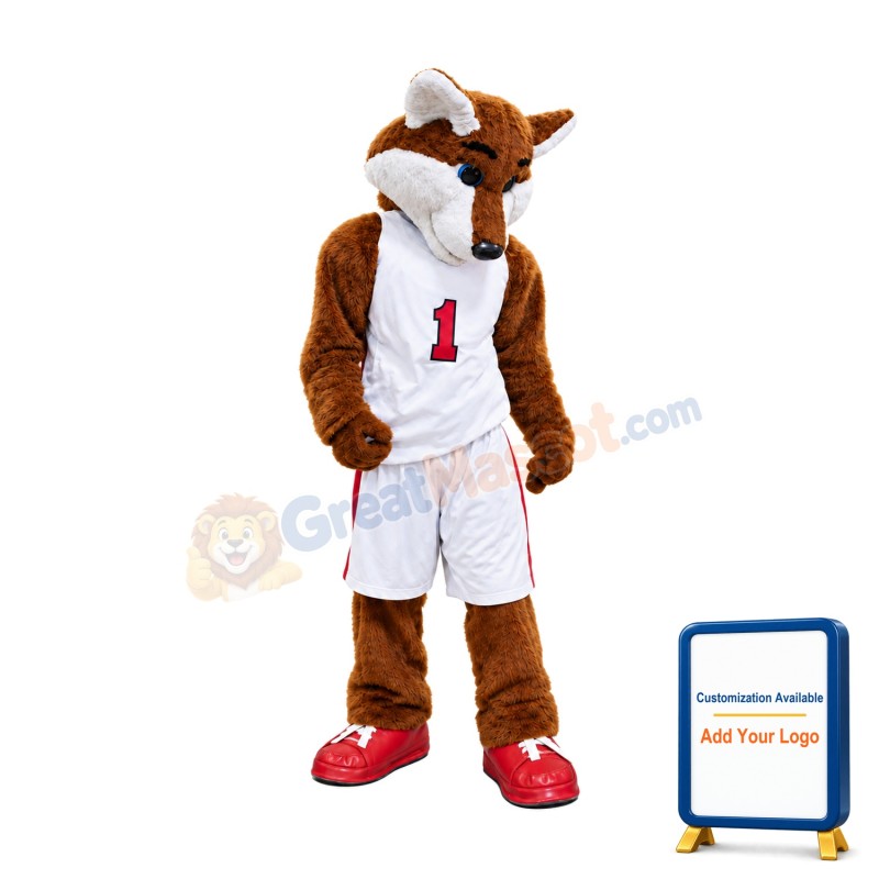 Basketball Sport Fox Costume Mascot Costume