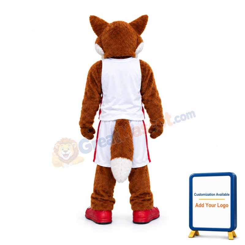 Basketball Sport Fox Costume Mascot Costume