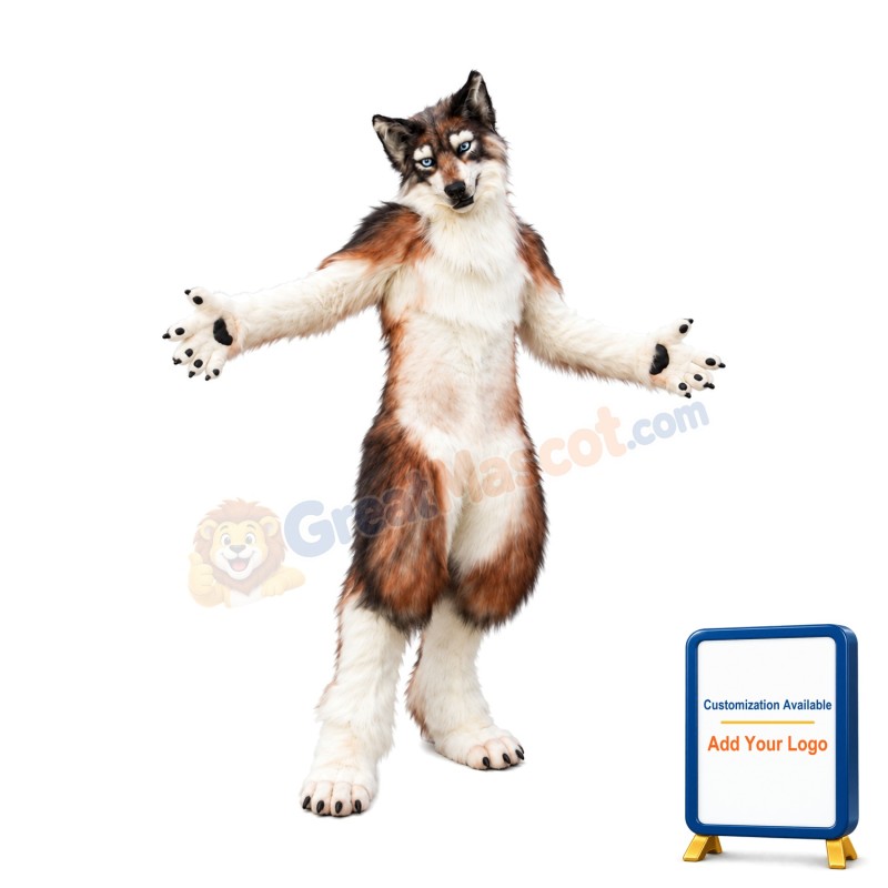 Wolf Mascot Costume