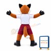 Soccer Fox Mascot Costume