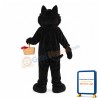 Black Wolf Mascot Costume