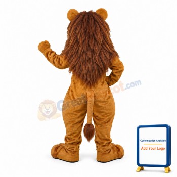 Wally Lion Mascot Costume