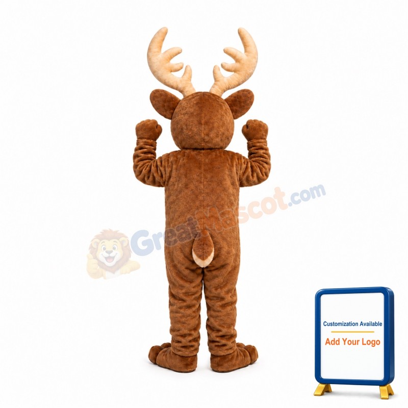New Deer Adult Mascot Costume