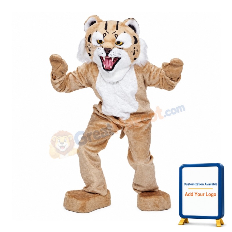 New Big Wildcat Mascot Costume