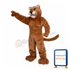 Power Leopard Panther Cat Cougar Mascot Costume