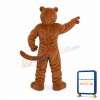 Power Leopard Panther Cat Cougar Mascot Costume