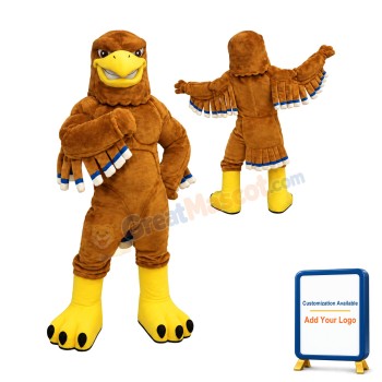 Golden Eagle Mascot Costume for High School