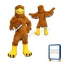 Golden Eagle Mascot Costume for High School