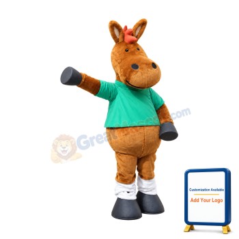 Cute Horse Mascot Costume