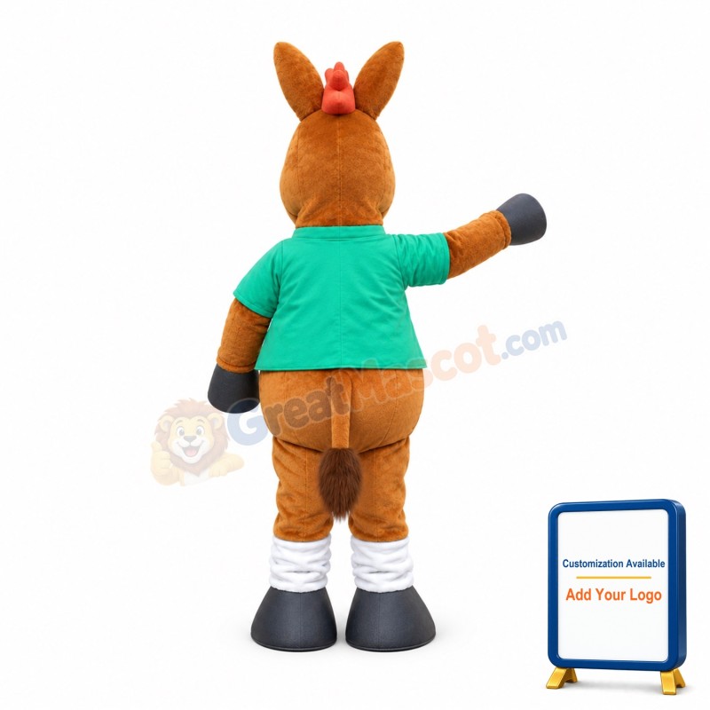Cute Horse Mascot Costume