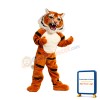 Super Muscle Tiger Mascot Costume