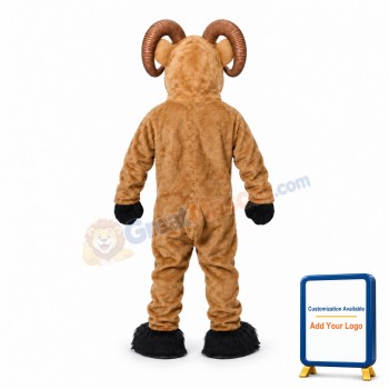 Adult Super Deluxe Ram Mascot Costume