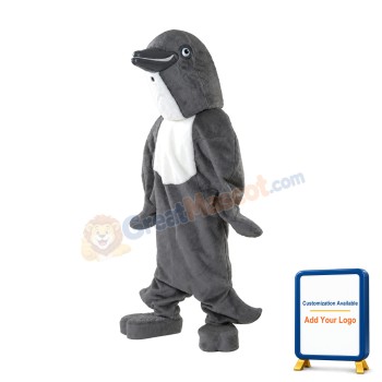 Adult Super Deluxe Dolphin Mascot Costume