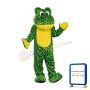 Deluxe Plush Frog Adult Mascot Costume
