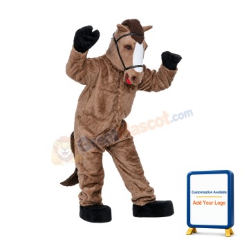 Adult Super Deluxe Horse Mascot Costume