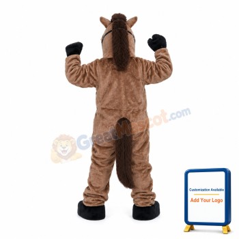 Adult Super Deluxe Horse Mascot Costume