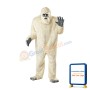 Adult Deluxe Abominable Snowman Scary Mascot Costume
