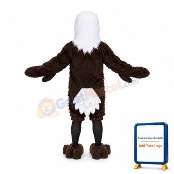 Adult Super Deluxe Mascot American Eagle Costume