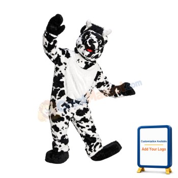 Adult Super Deluxe Mascot Cow Costume
