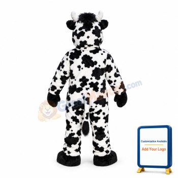 Adult Super Deluxe Mascot Cow Costume