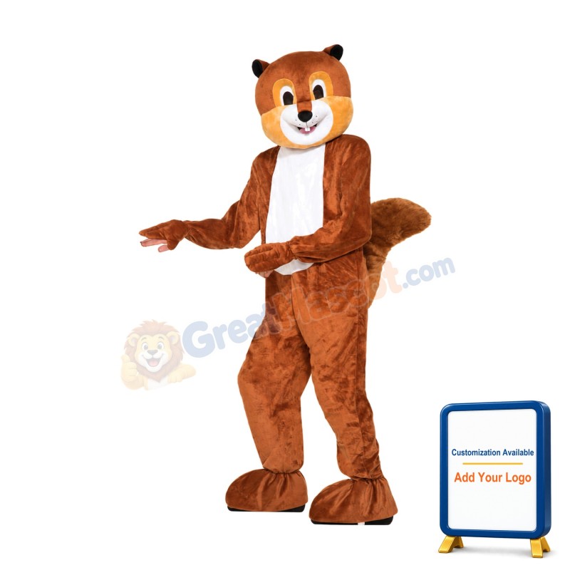 Scamper the Squirrel Mascot Costume