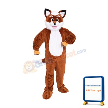 Adult Fox Mascot Costume
