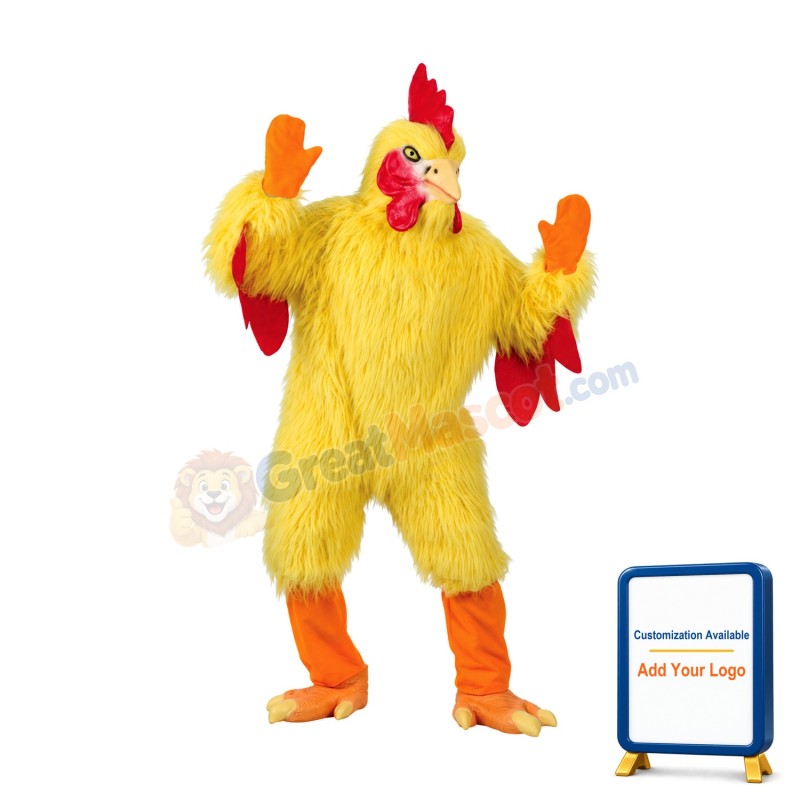 Funny Chicken Adult Mascot Costume