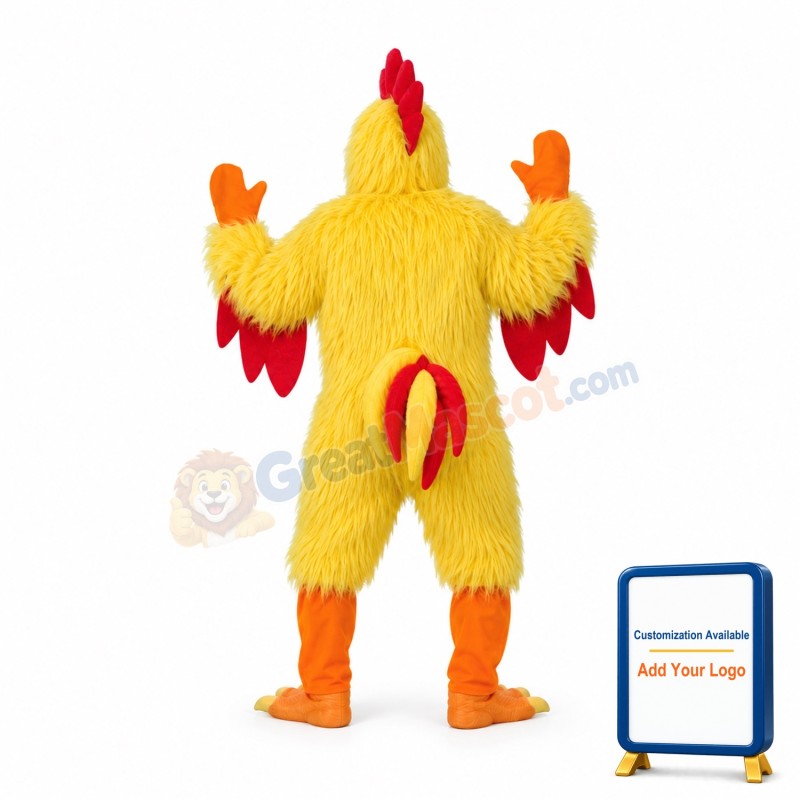 Funny Chicken Adult Mascot Costume