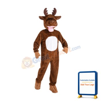 Moose Mascot Costume