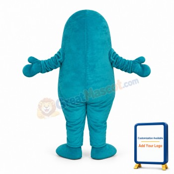 Blue Shark Mascot Adult Costume