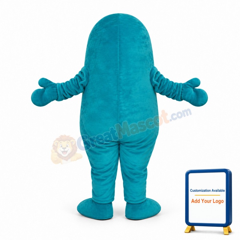 Blue Shark Mascot Adult Costume