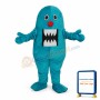 Blue Shark Mascot Adult Costume