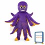 Octopus Mascot Adult Costume