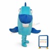 Blue Fish Mascot Adult Costume