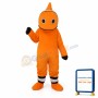 Orange Little Clownfish Mascot Adult Costume