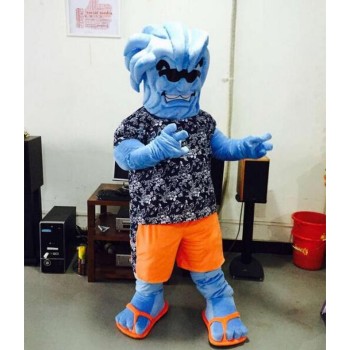 Willie the Wave Awkward Mascot Costume