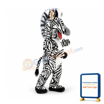 Zebra Mascot Costume Free Shipping