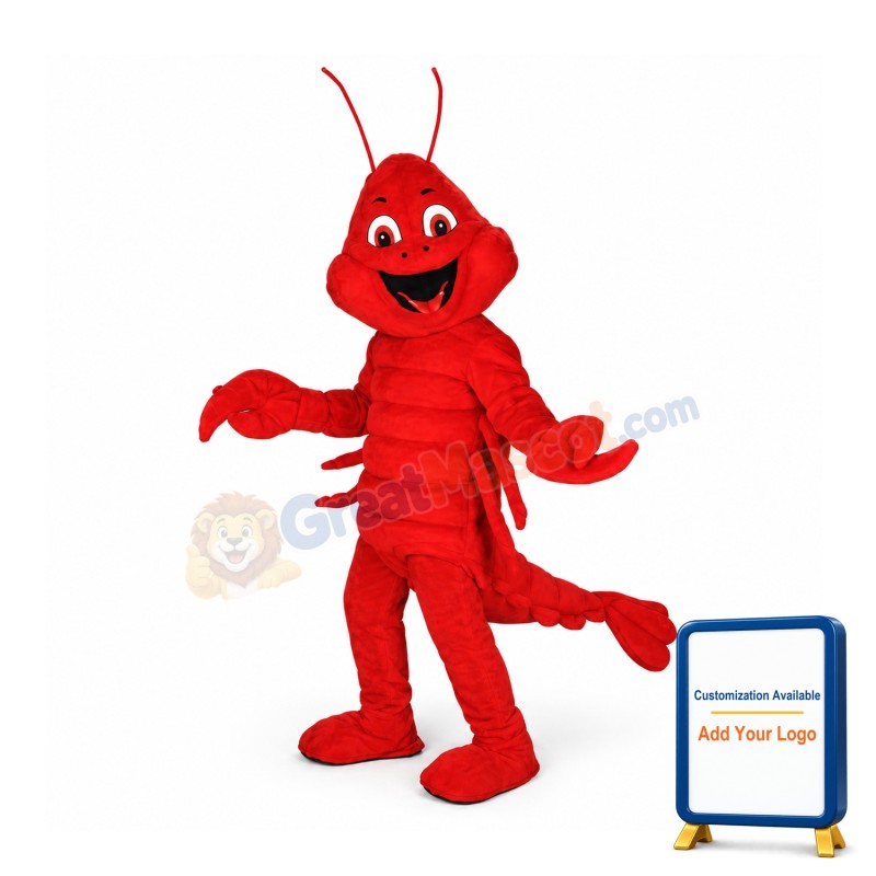 Red Lobster Mascot Costume