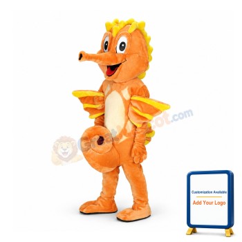 Seahorse Costume - Plush Mascot