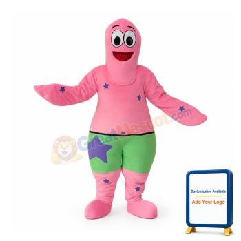Starfish Mascot Adult Costume