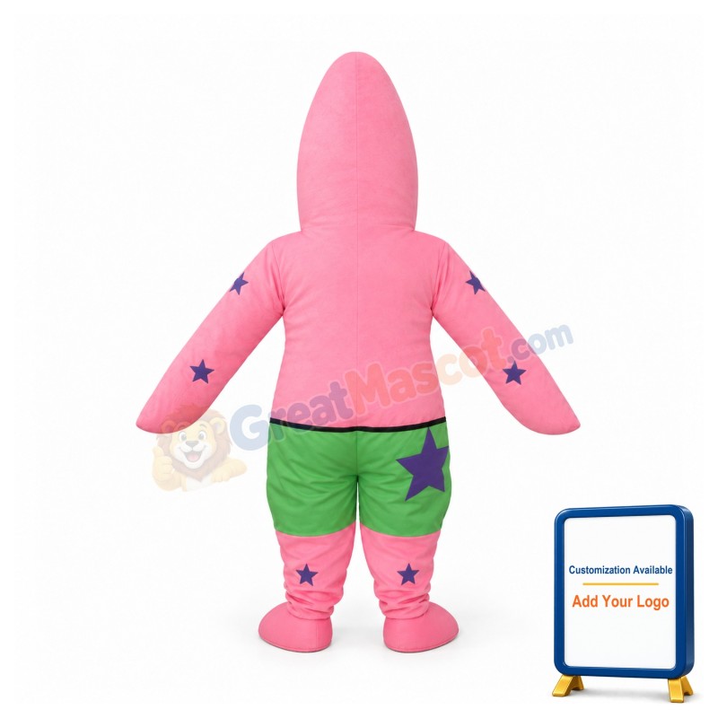 Pointed Head Starfish Mascot Costumes