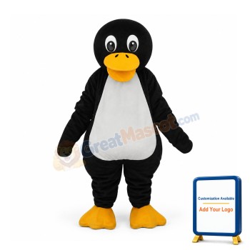 Fat Penguin Mascot Adult Costume