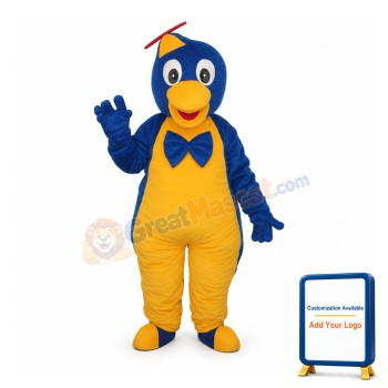2nd Blue Penguin Mascot Adult Costume Free Shipping