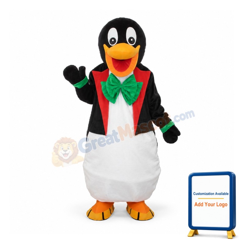 Gentoo Penguin Mascot Adult Costume
