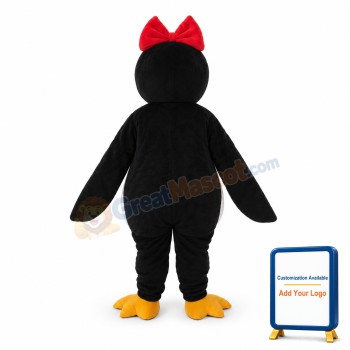 Flower Penguin Mascot Adult Costume