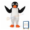 Orange Mouth Penguin Mascot Adult Costume