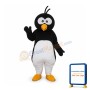 Round Head Penguin Mascot Adult Costume