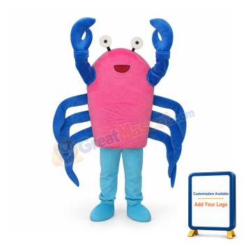 Crab Mascot Adult Costume